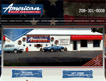 Tablet Screenshot of americanautorestoration.com